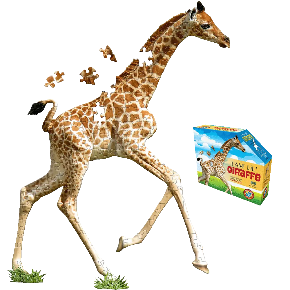 Madd Capp I Am Lil' Giraffe Jigsaw Puzzle - 100 Pc 1