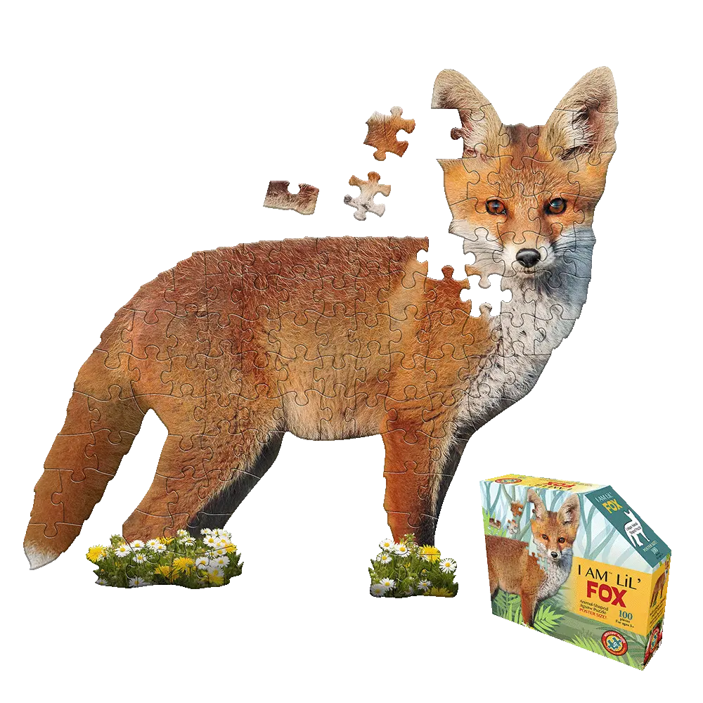 Madd Capp I Am Lil' Fox 100-Piece Jigsaw Puzzle 1