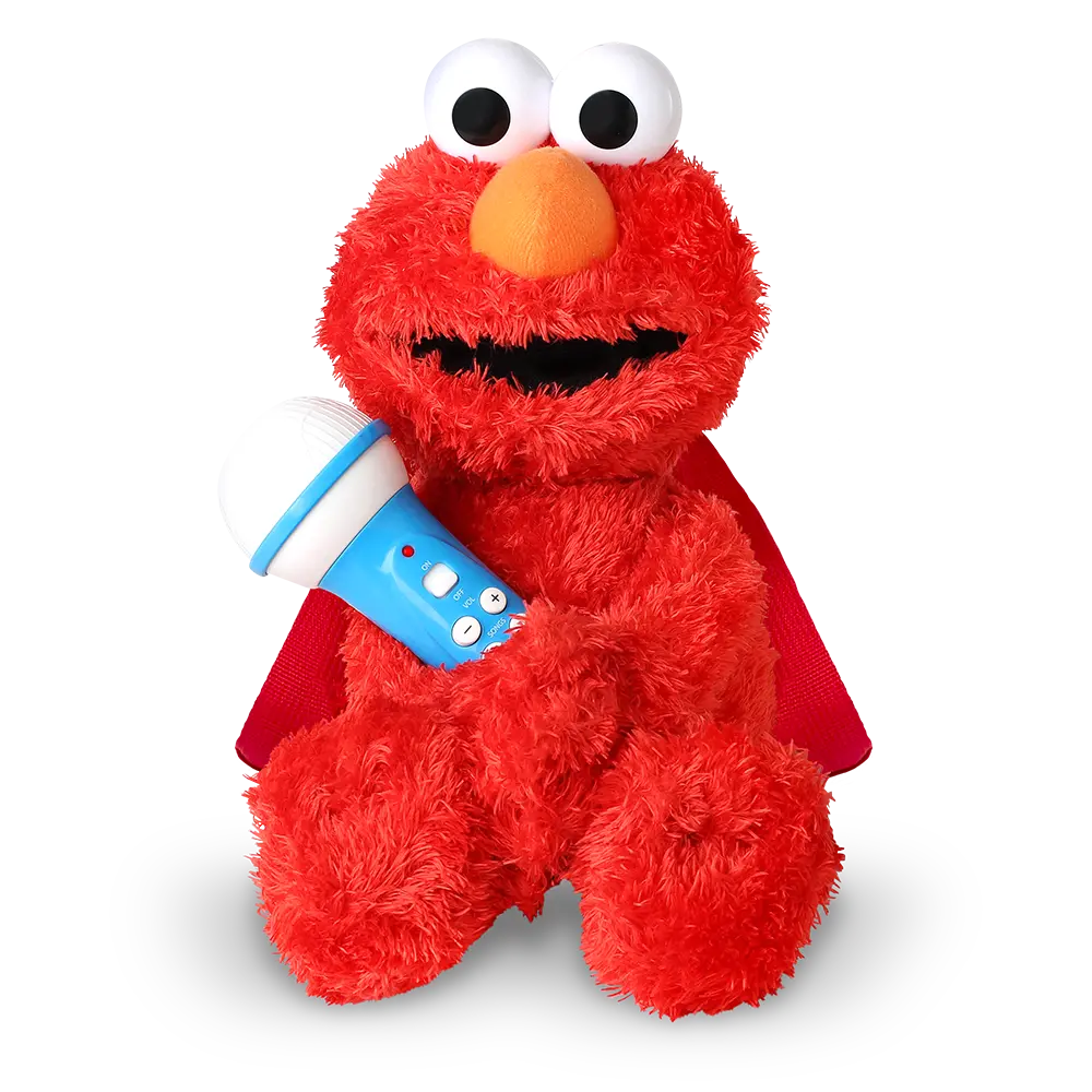Singing Machine Sesame Street Karaoke Plush With Built-In Mic, Elmo 1