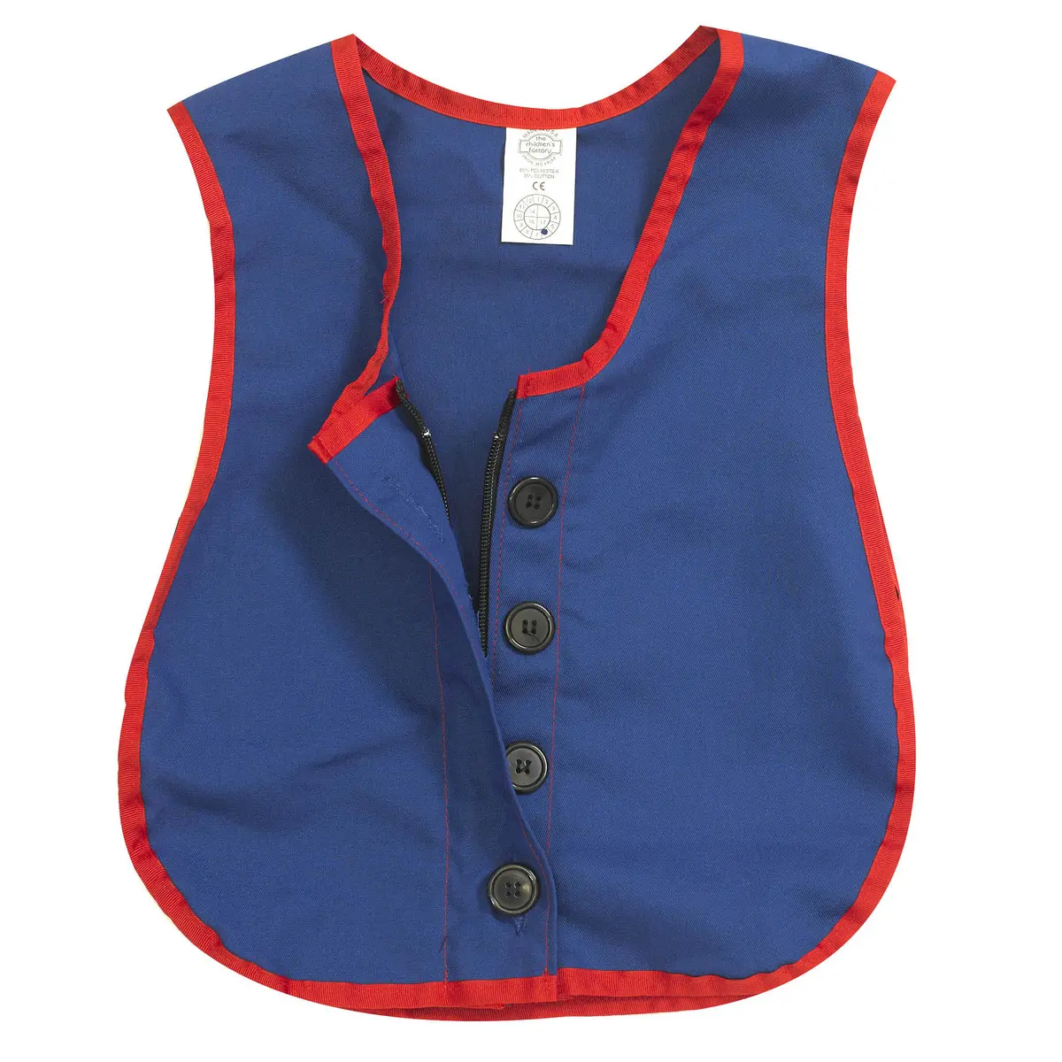Children's Factory Dexterity Vest - Manual Zipper & Button Skills Trainer 1