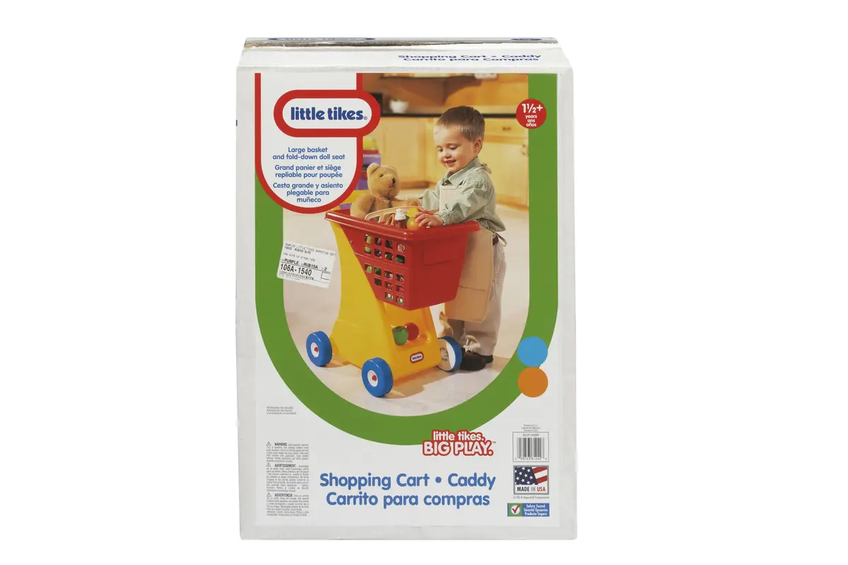 Little Tikes Durable Shopping Cart - Vibrant Primary Colors 1