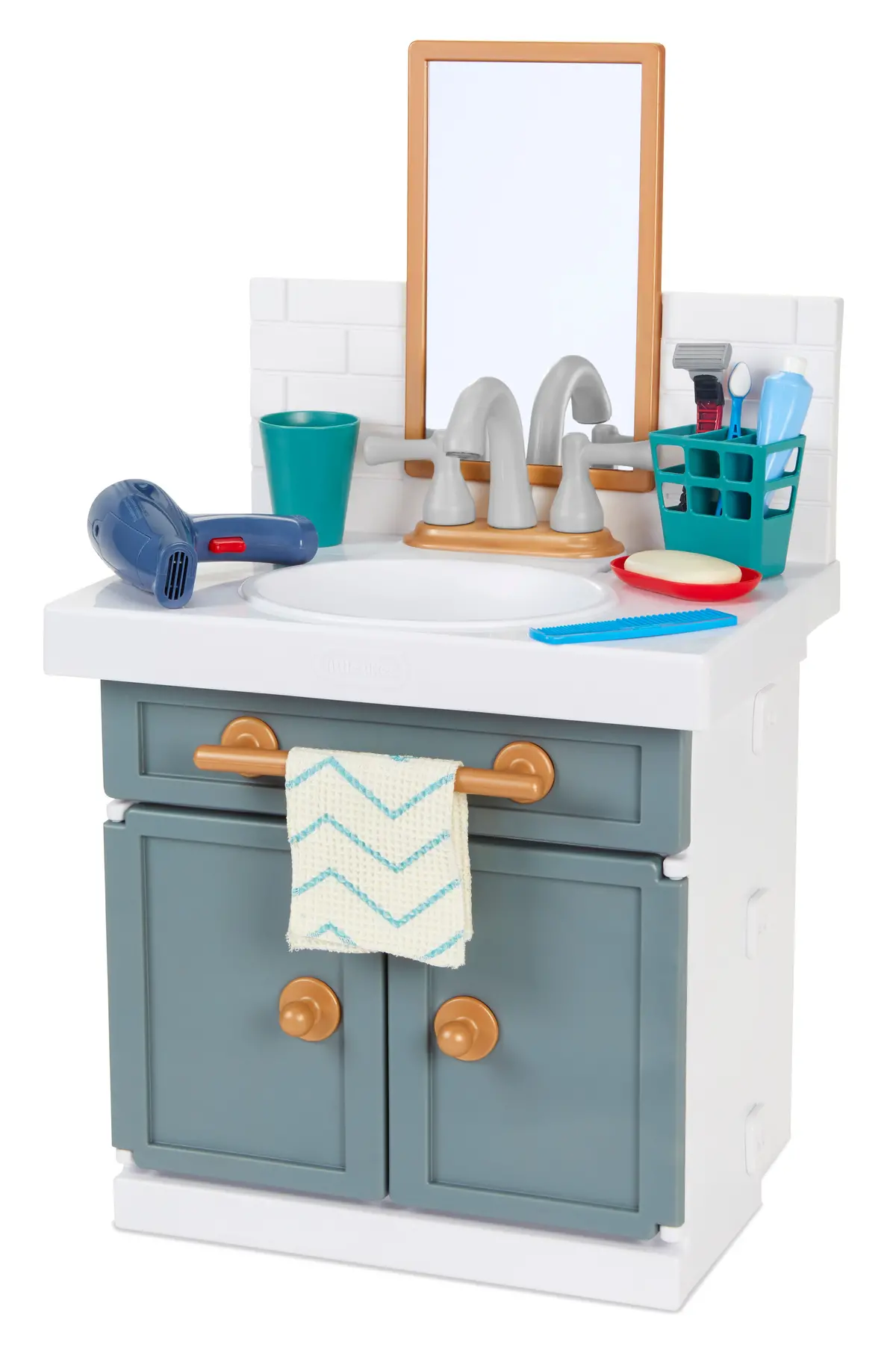 Little Tikes First Bathroom Sink Playset - Realistic Features 1