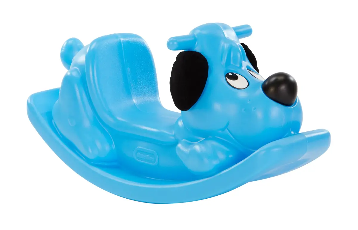 Rockin' Puppy-Blue - Classic Toddler Indoor/Outdoor Rocker 1