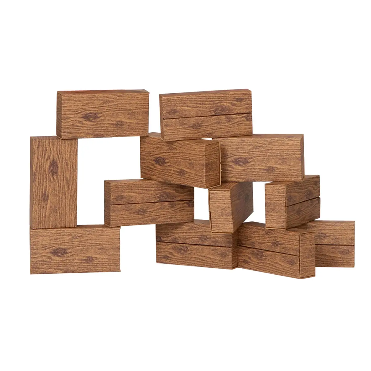 Smart Monkey Toys Giant Timber Blocks - 16 Piece Building Set 1