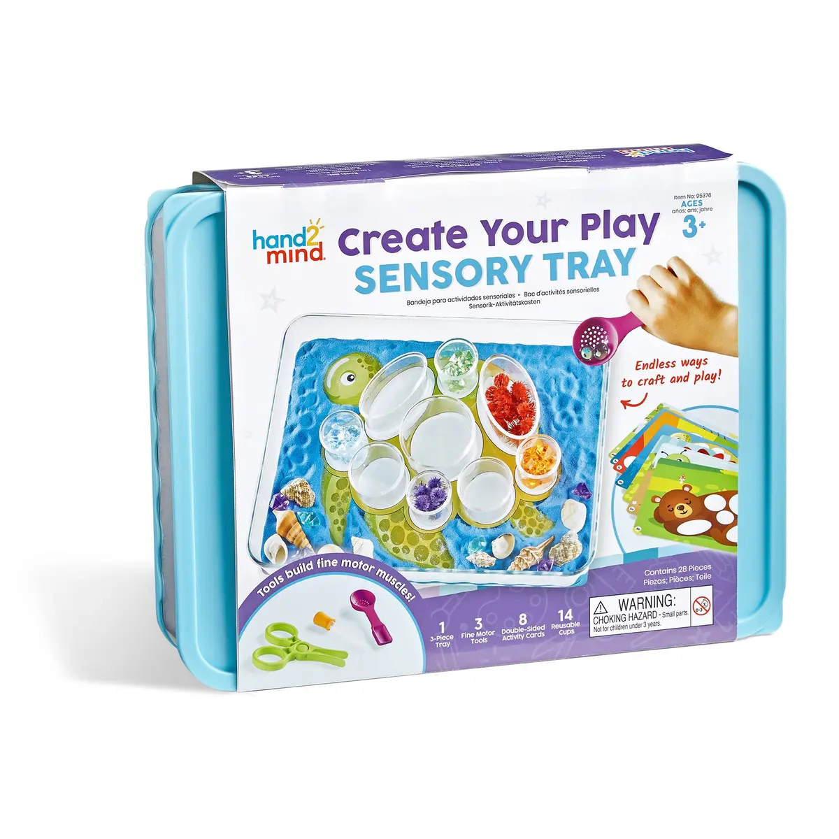 Hand2mind Create Your Play Sensory Exploration Tray Kit 1