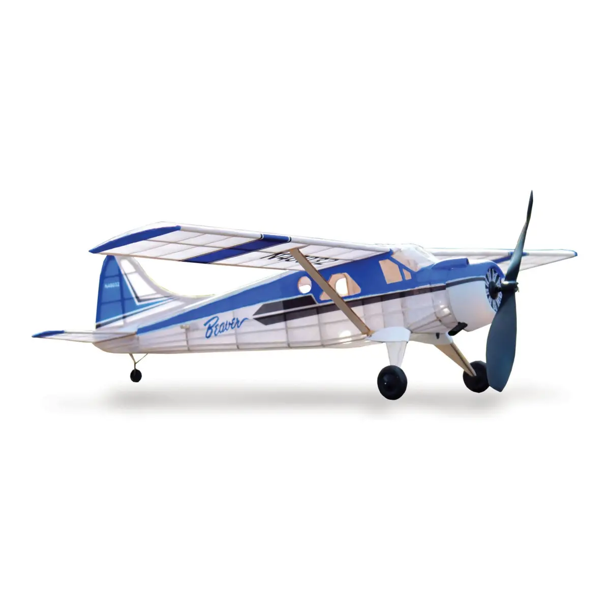 Guillow's Beaver Dhc-2 Laser Cut Balsa Wood Model Kit 1