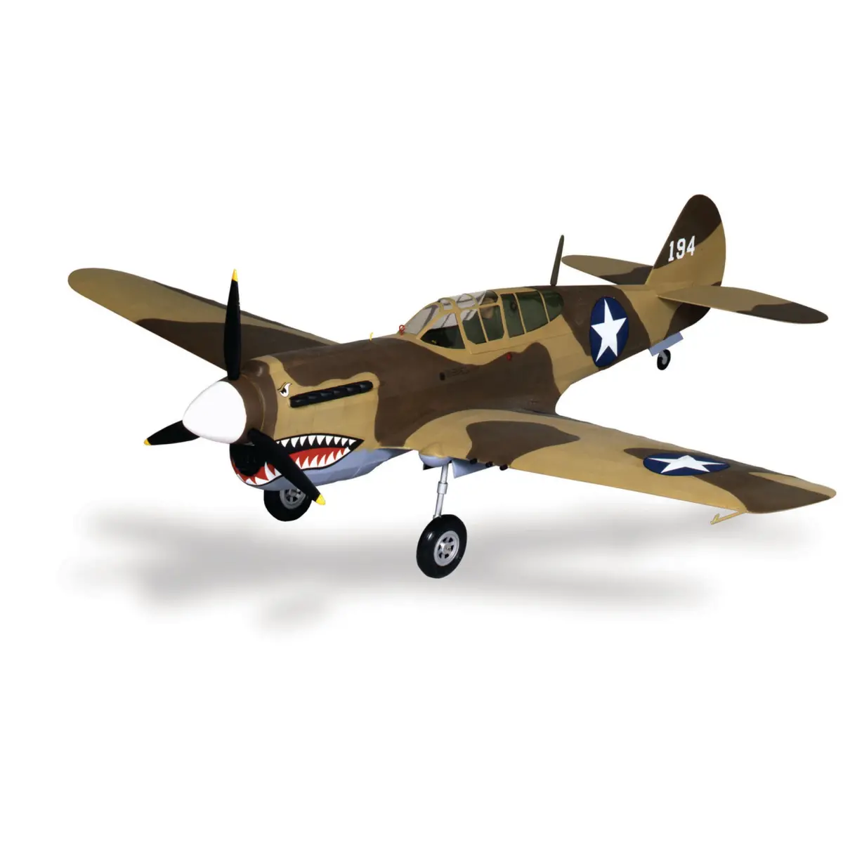 Guillow's P-40 Warhawk 1/16 Scale Laser Cut Model Kit 1