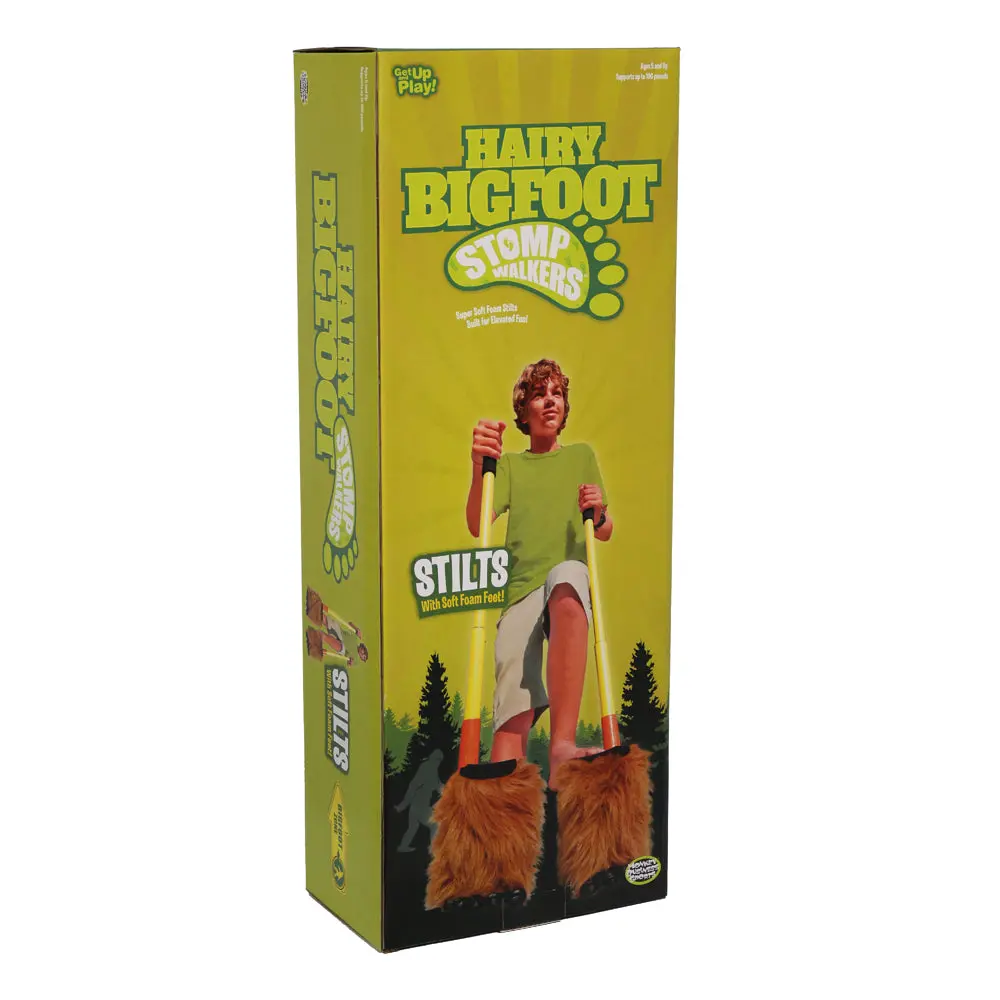 Monkey Business Hairy Bigfoot Stomp Walkers - Outdoor Stilts 1