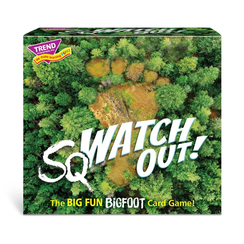 Sqwatch Out! Bigfoot Mystery Three-Sided Card Game 1