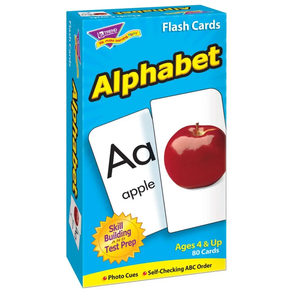 Trend Alphabet Skill Drill Flash Cards - Interactive Learning Tool 1
