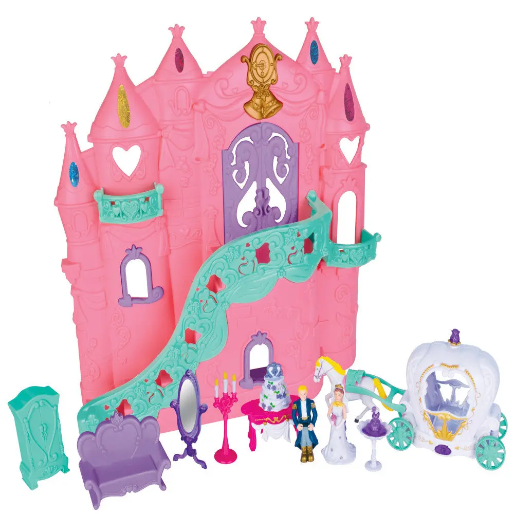 Redbox Princess Sapphire Wedding Palace Playset With Light-Up Carriage 1