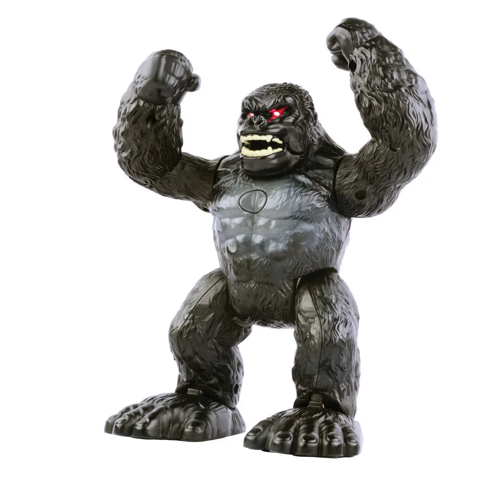 Interactive Walking Gorilla Toy With Light And Sound Effects 1