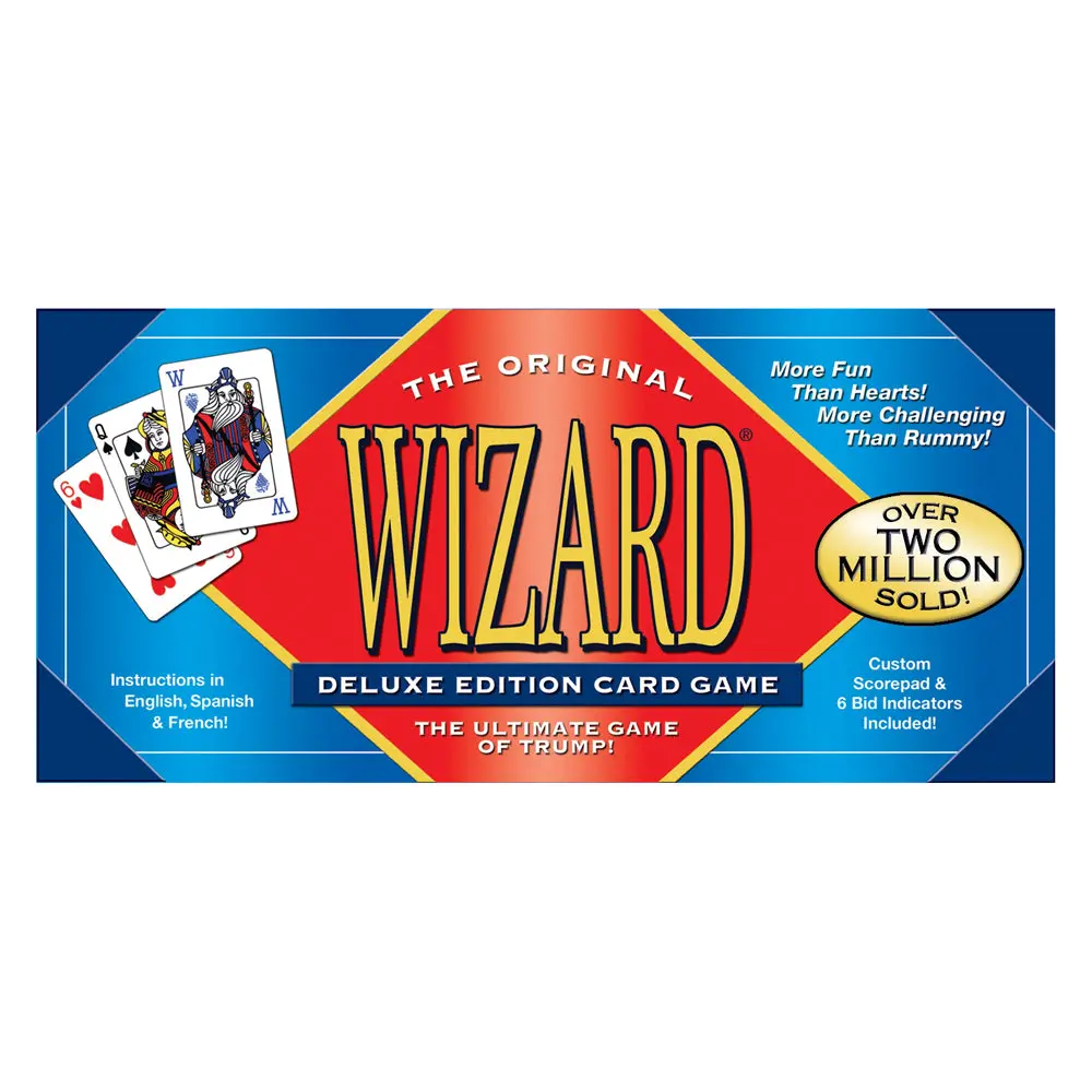 Wizard Card Game Deluxe Edition - Ultimate Trump Strategy Game 1