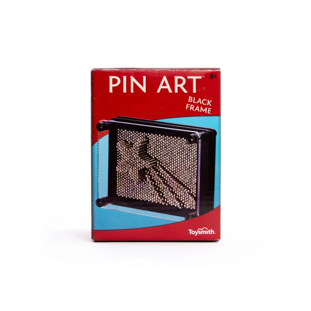 Toysmith Creative Black Pin Art - 3D Metal Pin Sculpture Desk Toy 1