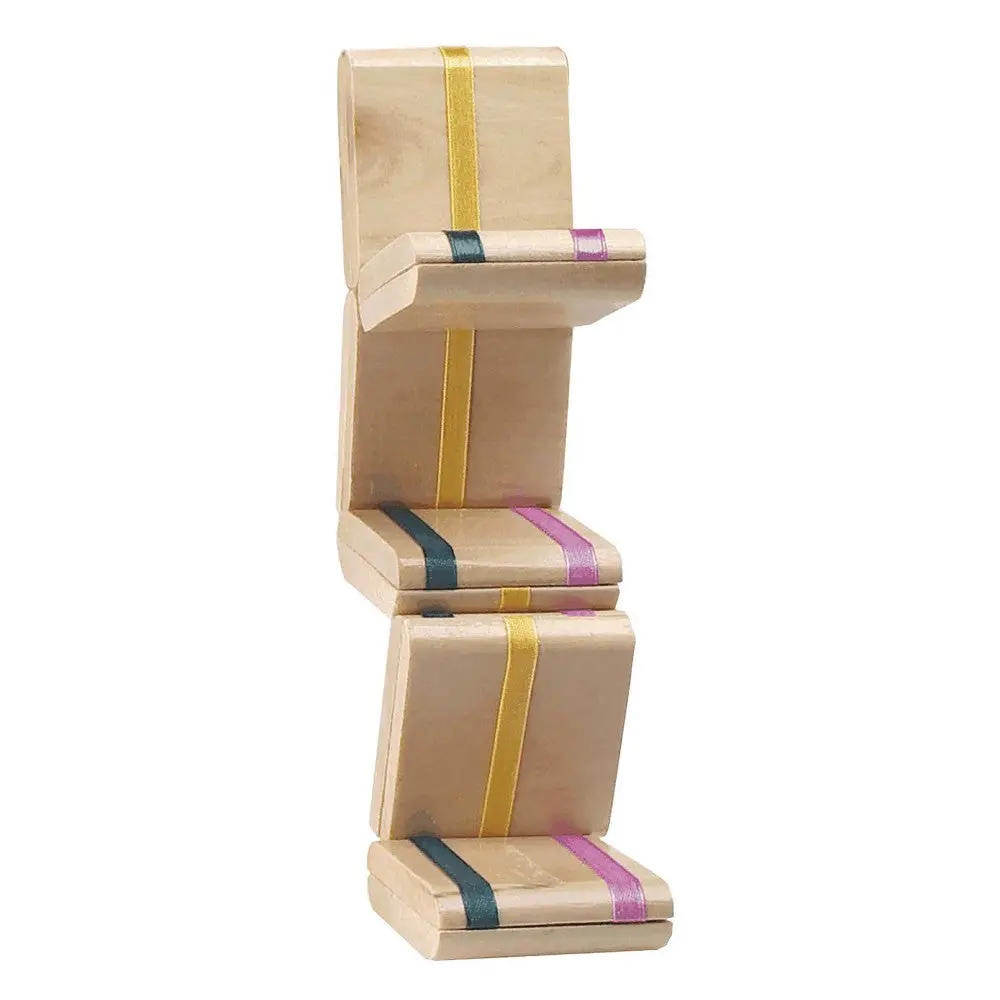 Toysmith Jacob's Ladder Classic Wooden Optical Illusion Toy 1