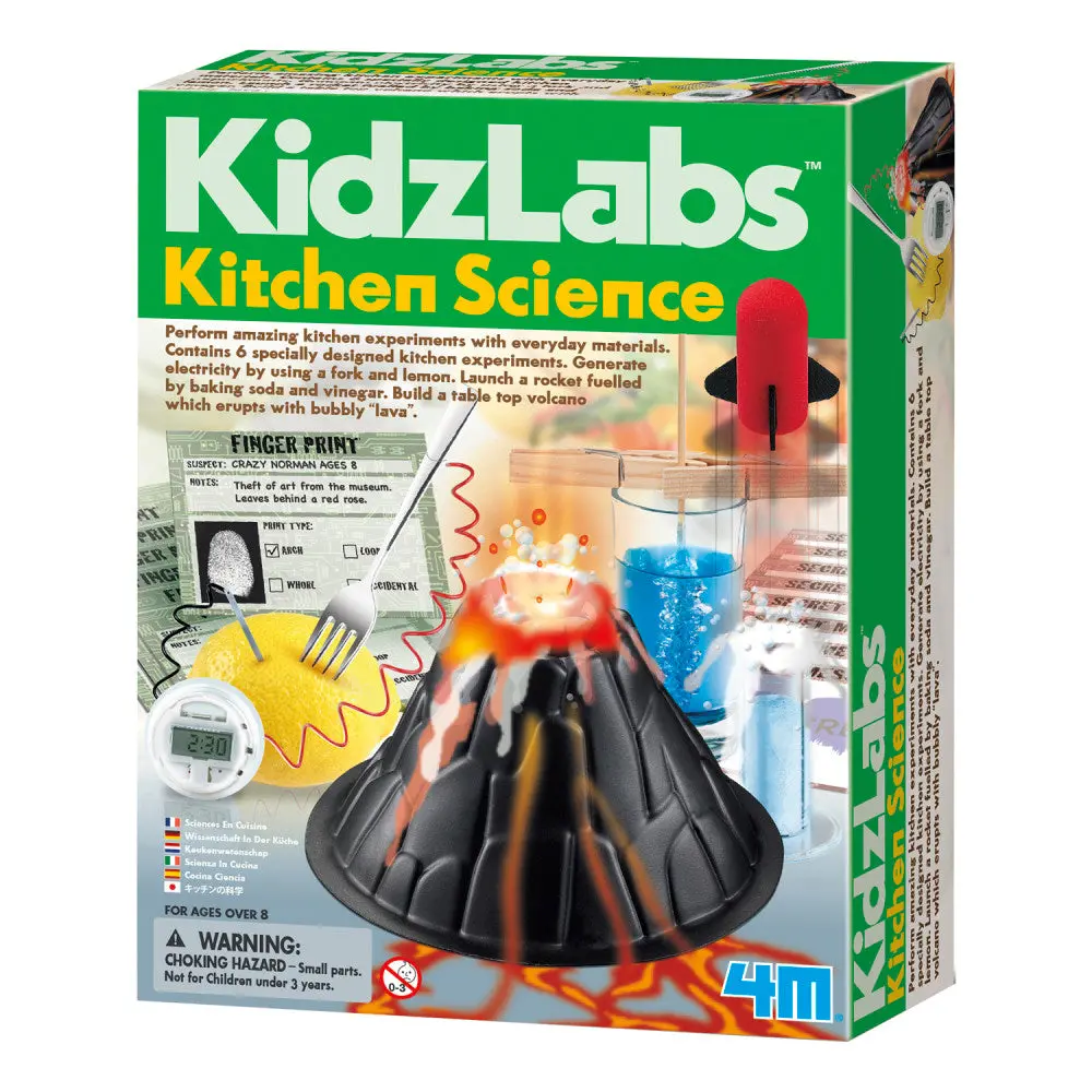 4M Kitchen Science Kit - Stem Chemistry Experiment Set For Kids & Teens 1