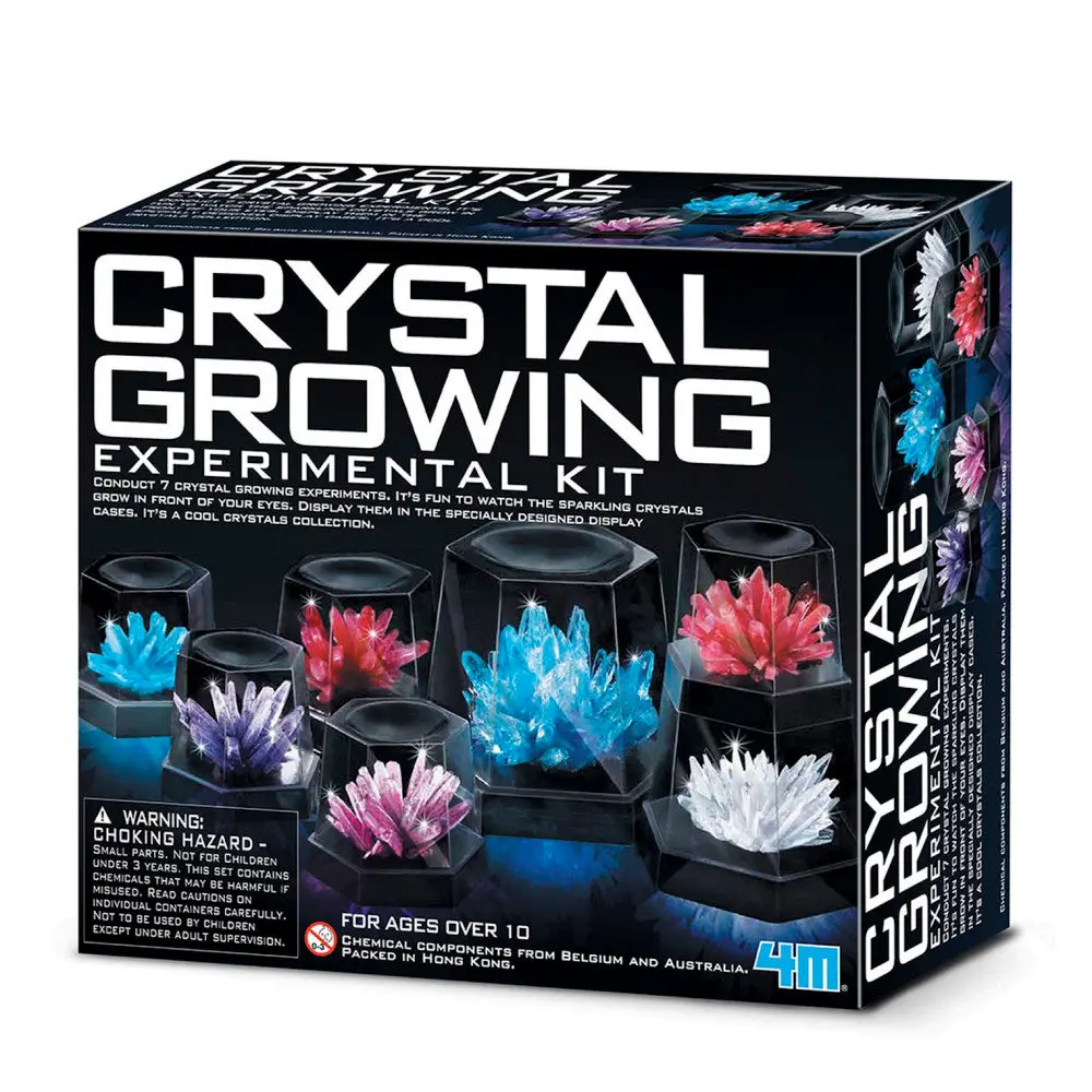 4M Crystal Growing Science Experimental Kit - Multicolored 1