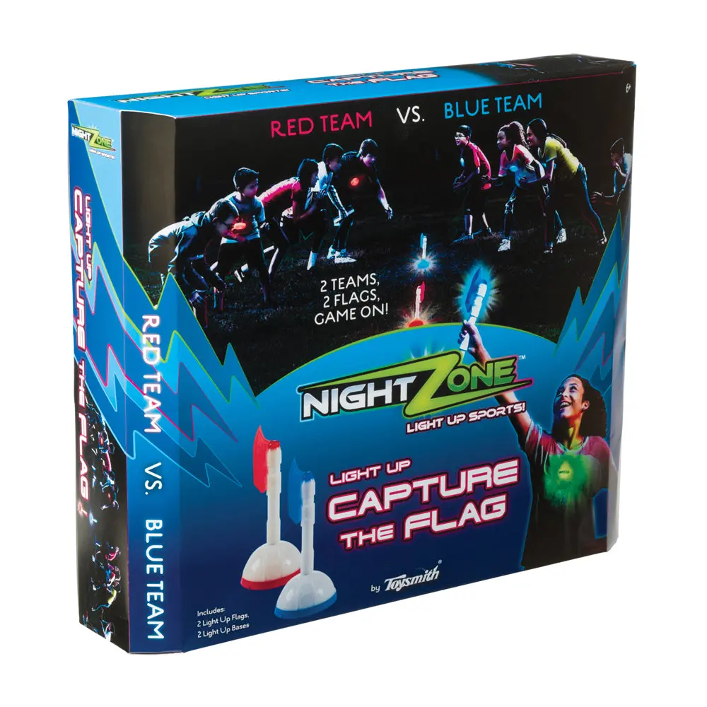 Nightzone Light Up Capture The Flag Game Set 1