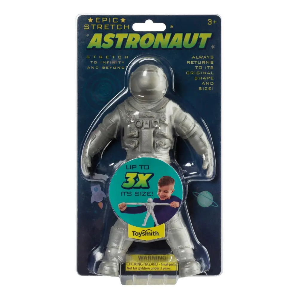 Toysmith 8-Inch Epic Stretch Astronaut - Stretches Up To 24 Inches 1