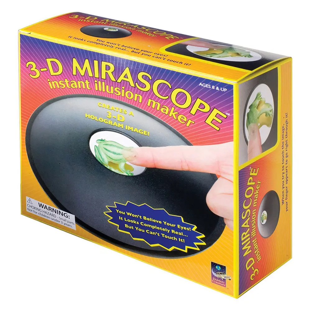 Toysmith 3-D Mirascope Optical Illusion Maker Science Kit 1