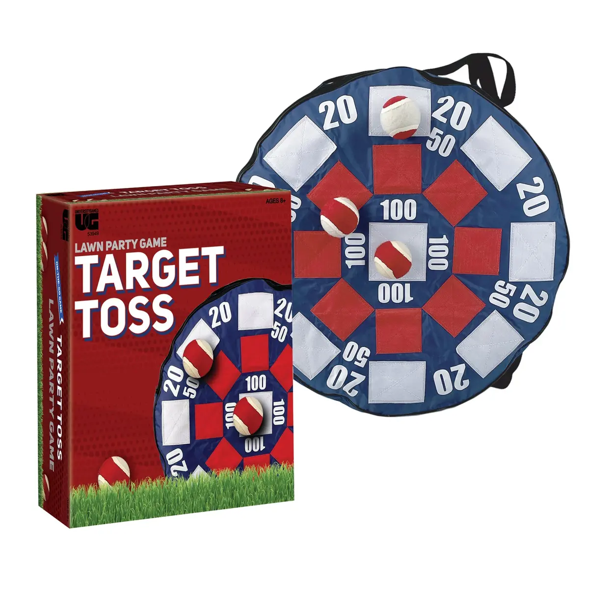 University Games Inflatable Target Toss Game With Self-Stick Balls 1