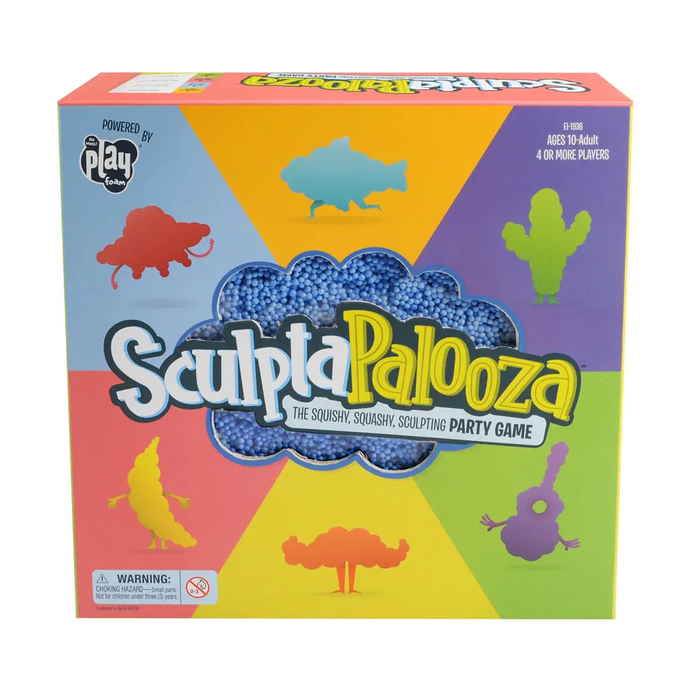 Educational Insights Sculptapalooza Party Game - Squishy Sculpting Fun 1