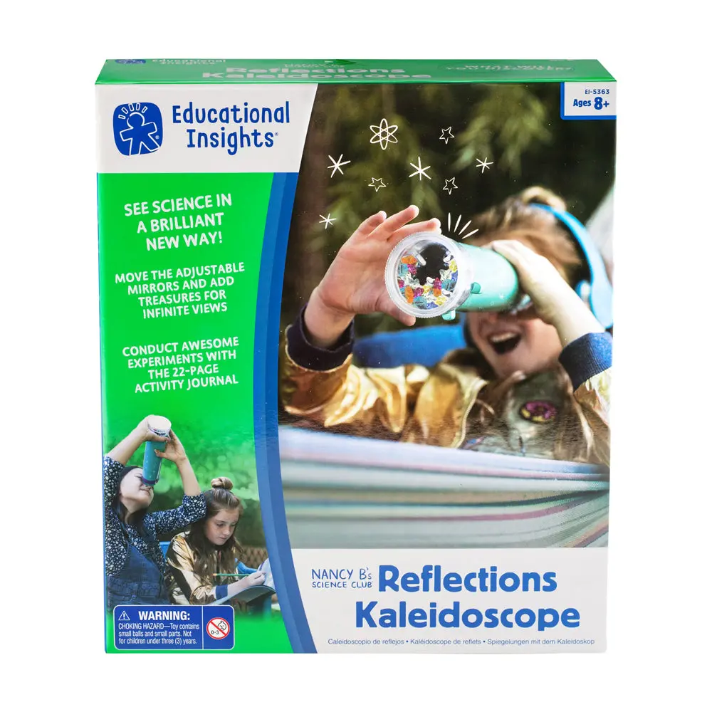 Educational Insights Nancy B's Science Club Reflections Kaleidoscope & Telescope Kit 1