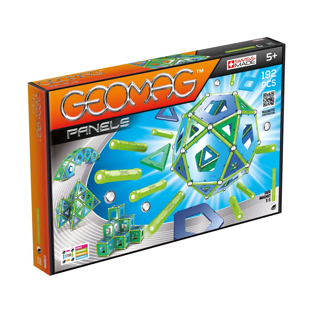 Geomag Panels Magnetic Construction Set - 192 Pieces 1