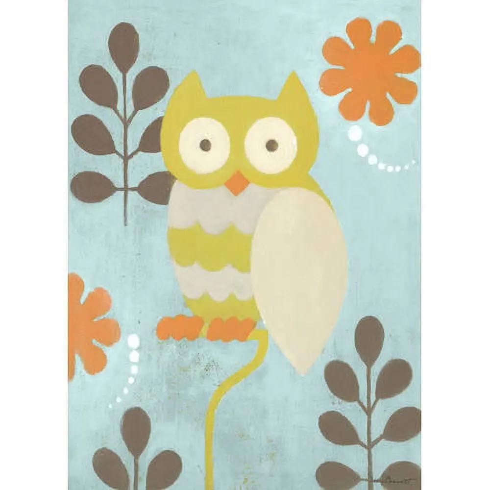 Oopsy Daisys Hootie Owl Vibrant Canvas Wall Art 1