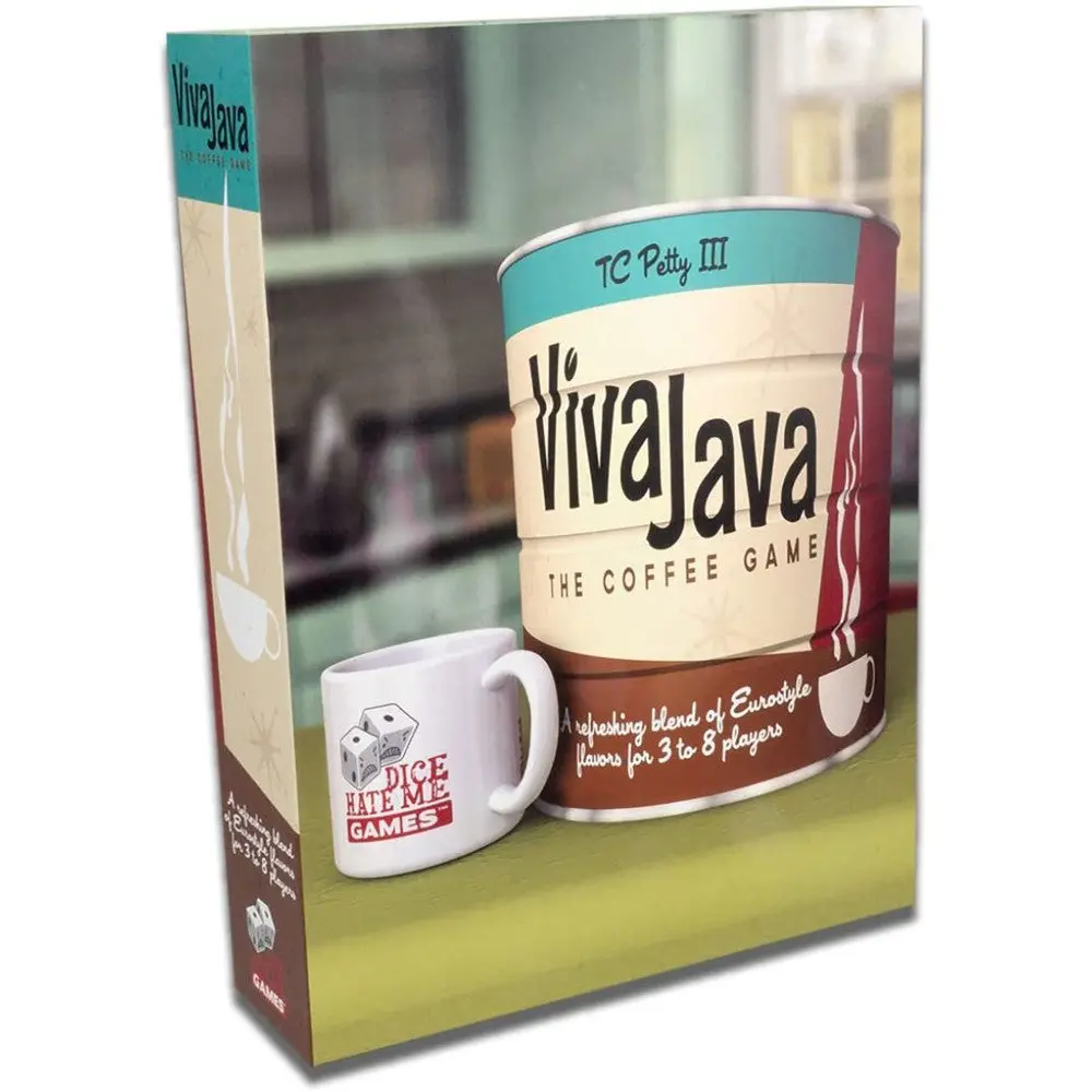 Vivajava: The Coffee Game, Global Strategy Board Game 1