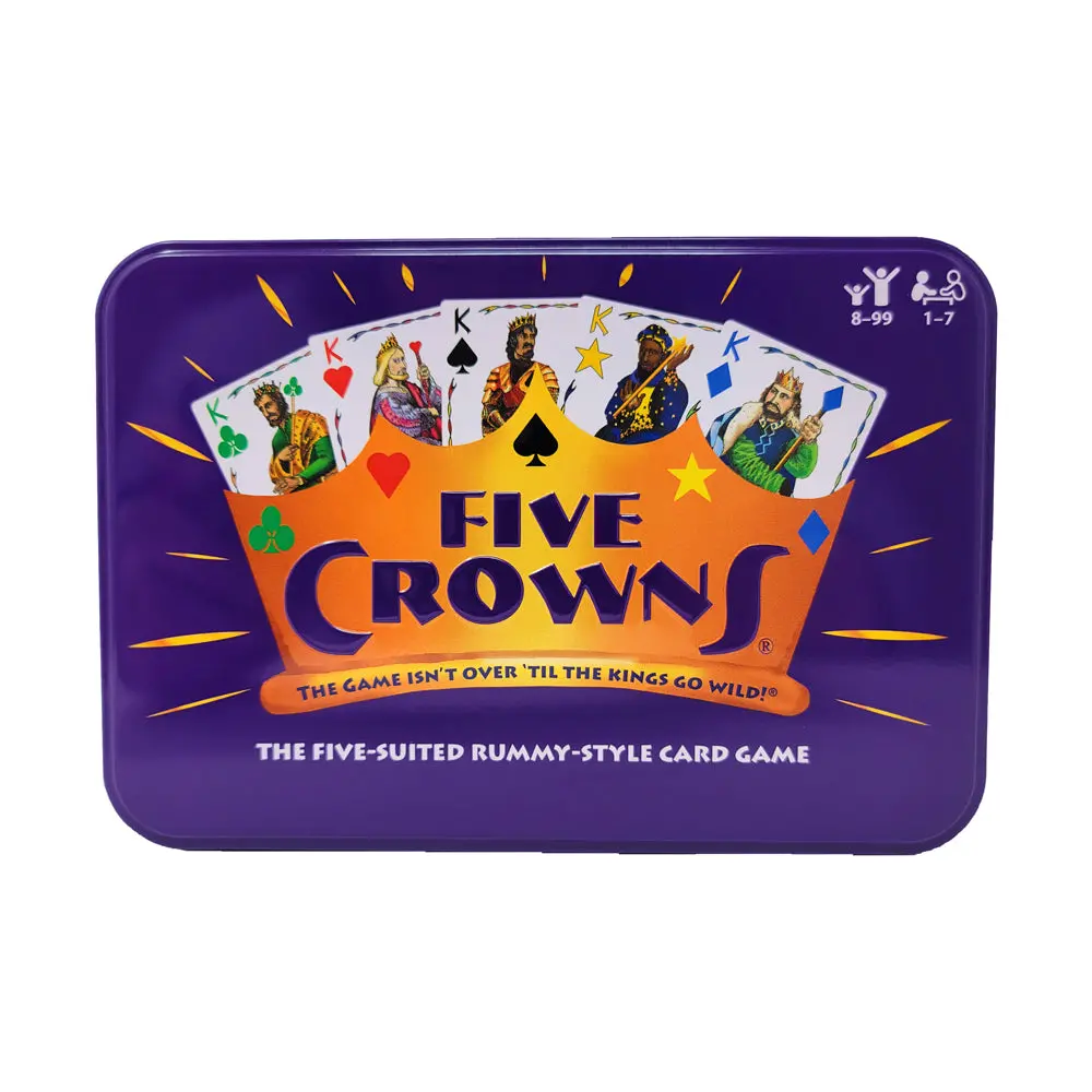 Five Crowns Card Game - Award-Winning Five-Suited Rummy-Style Game 1