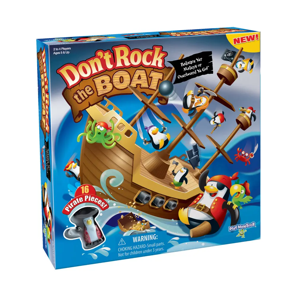 Don't Rock The Boat Balancing Pirate Penguin Game 1