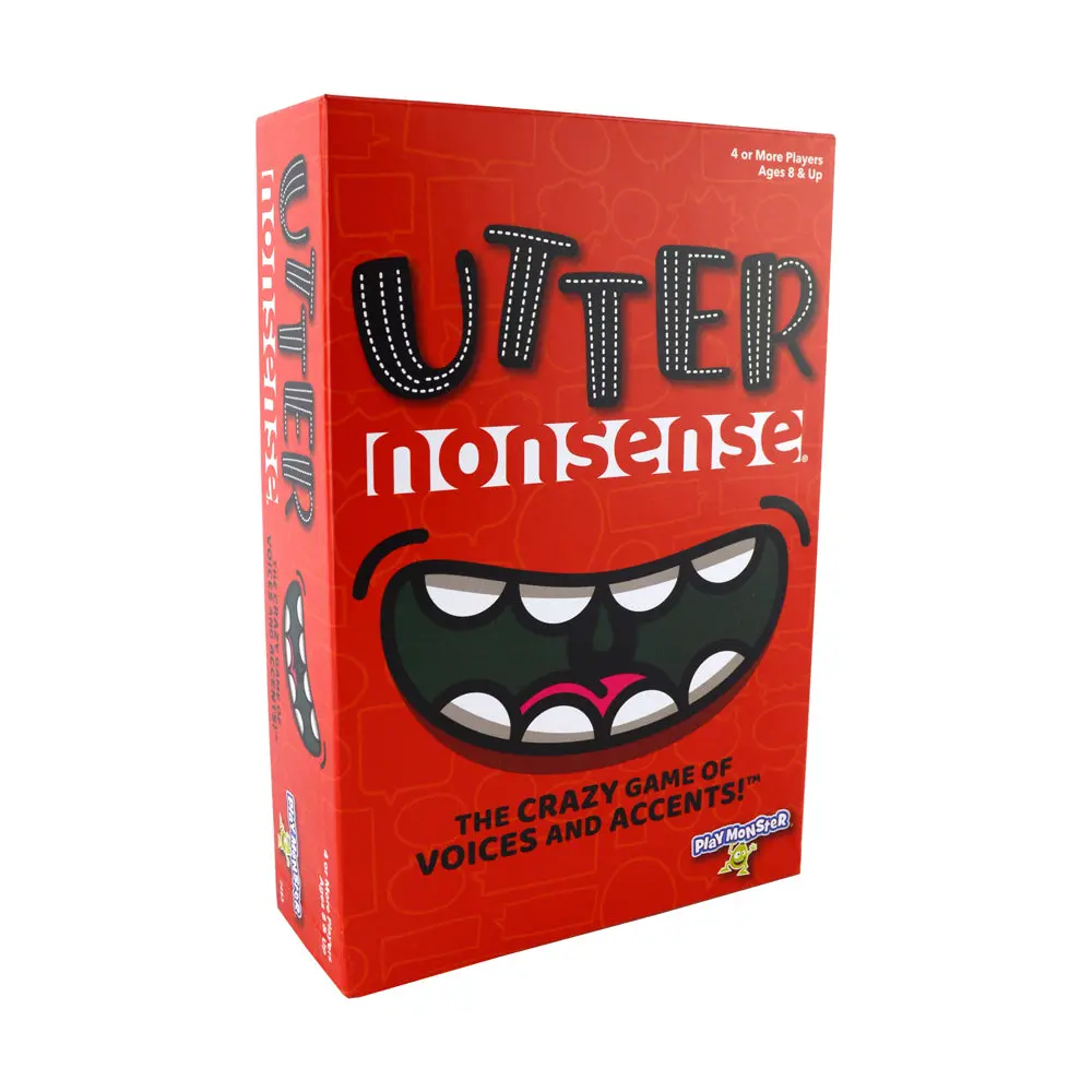 Utter Nonsense Family Edition Voice And Accent Party Game 1