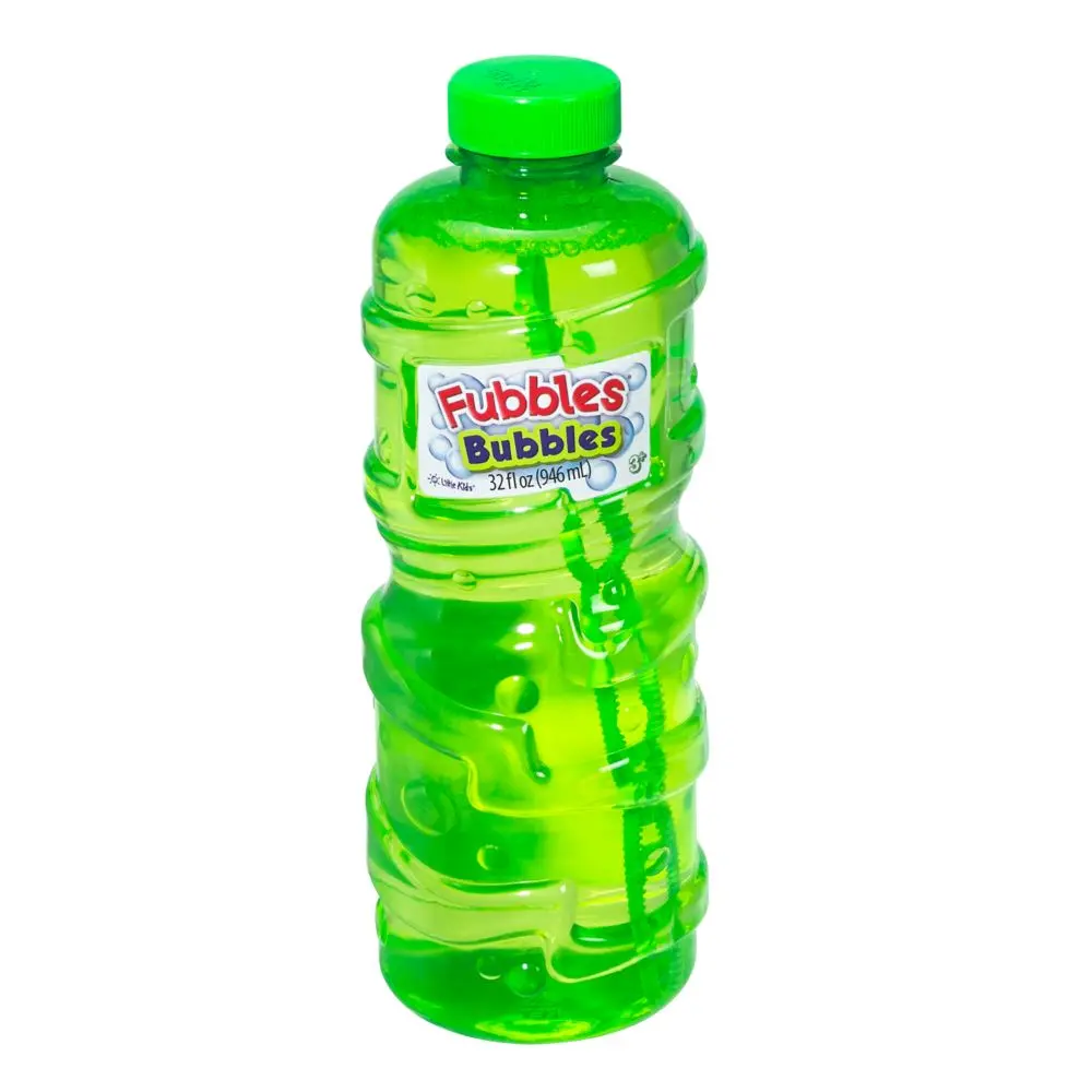Little Kids Fubbles Premium Bubble Solution, 32 Oz, Multi-Wand 1