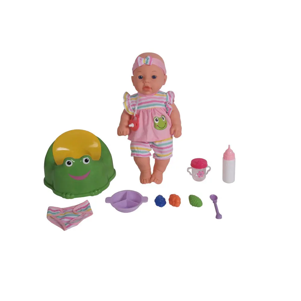 Dream Collection 16" Interactive Baby Doll Care Set With Potty 1