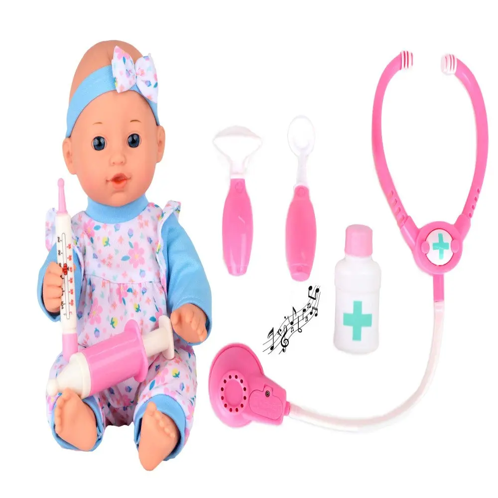 Toys'r'us 12-Inch Baby Doll With Interactive Medical Playset 1