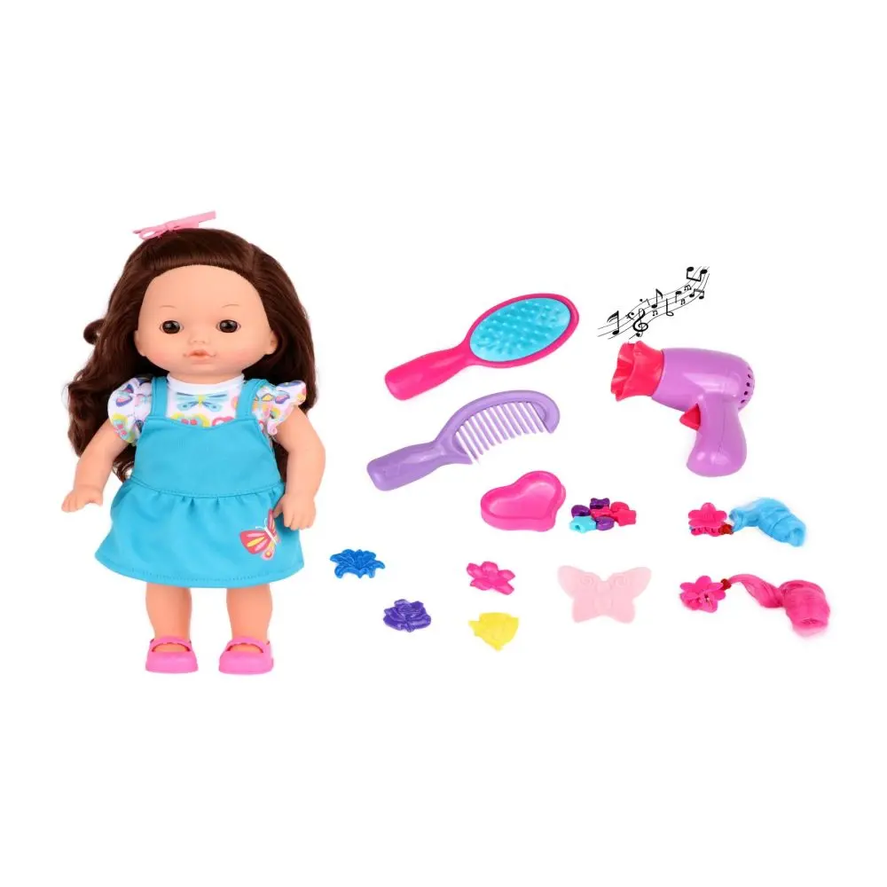 Dream Collection 12" Hair Styling Doll Play Set - Brunette 1