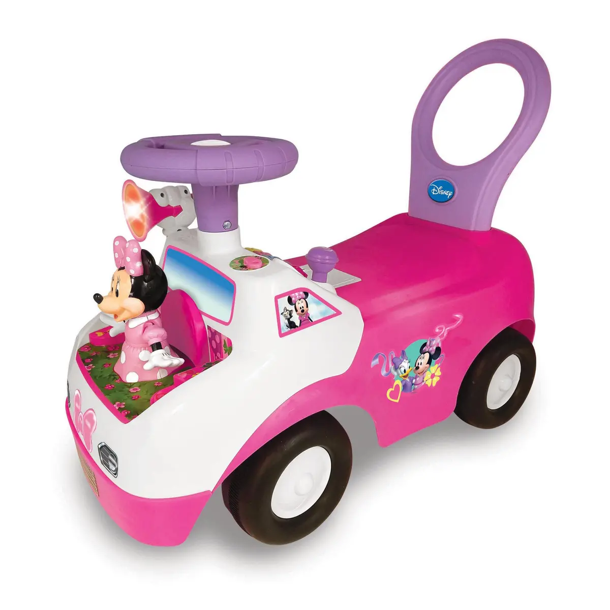 Kiddieland Disney Minnie Mouse Dancing Light & Sound Activity Ride-On 1