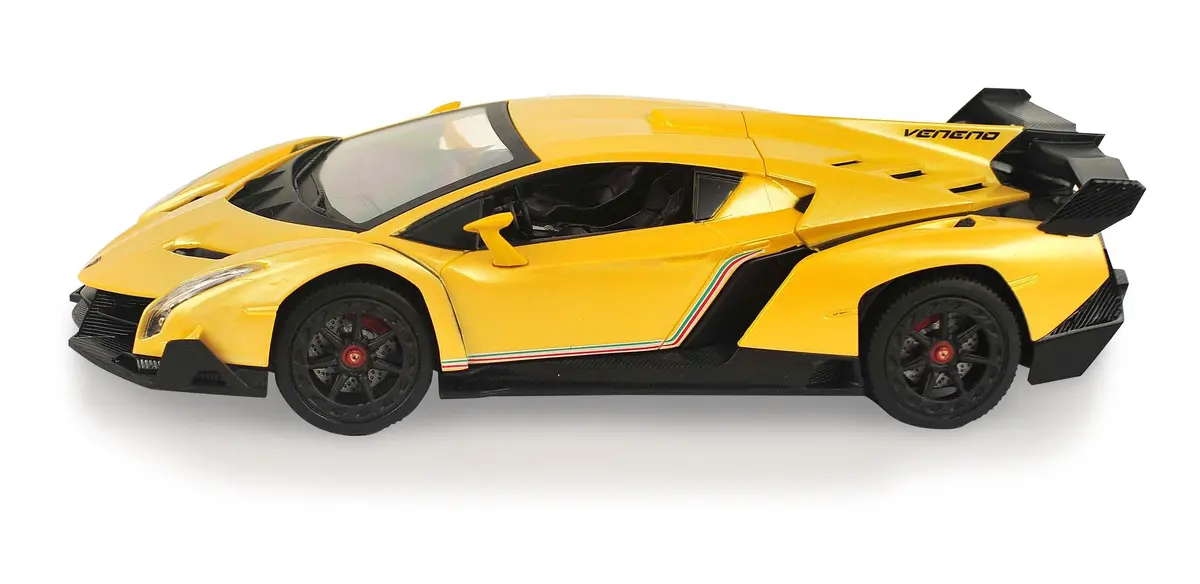 Braha Lamborghini Rc Car - Radio Controlled - Yellow 1