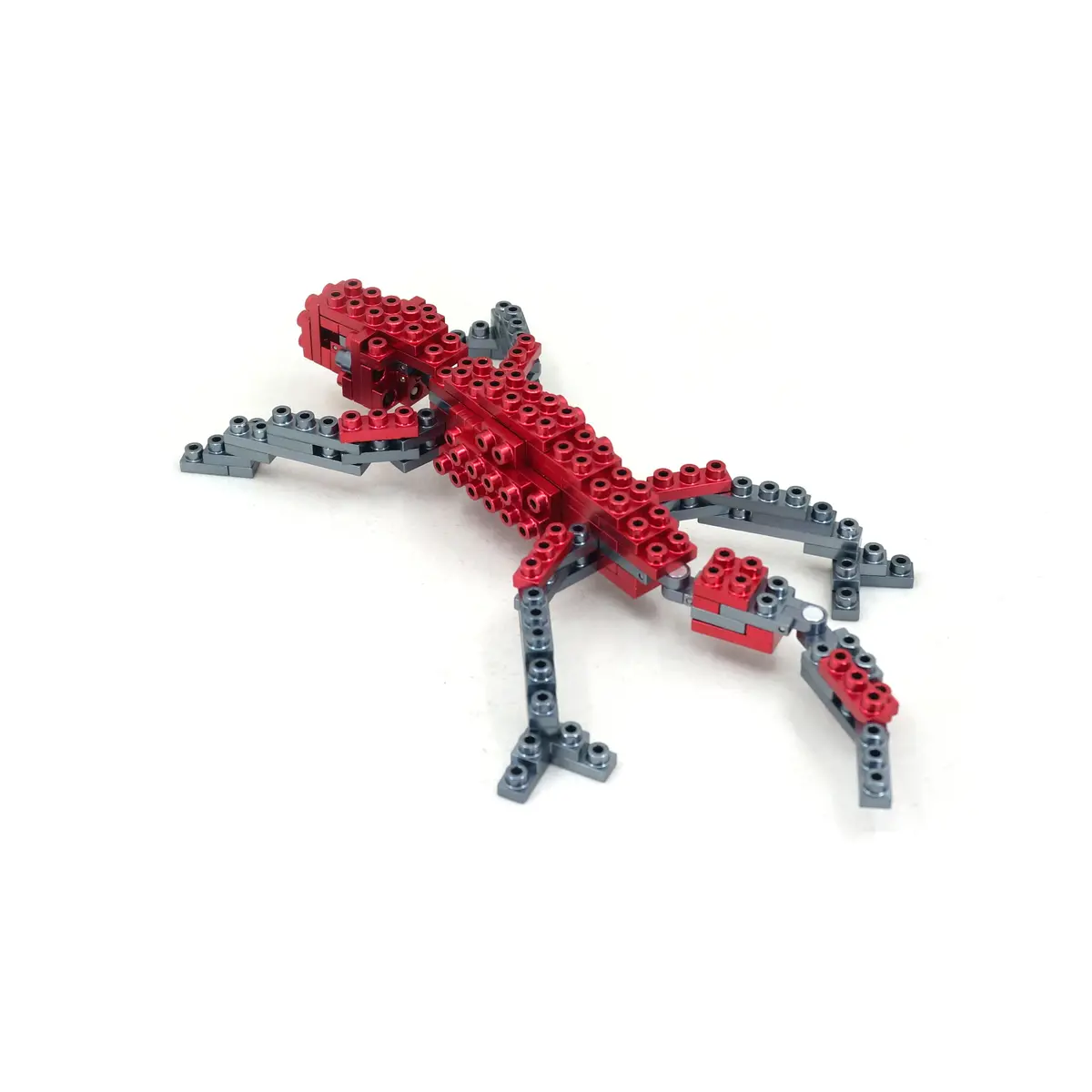 Metomics Collector's 3-In-1 Series 002 Set In Ruby Red - Build Butterfly, Gecko, Or Deer 1