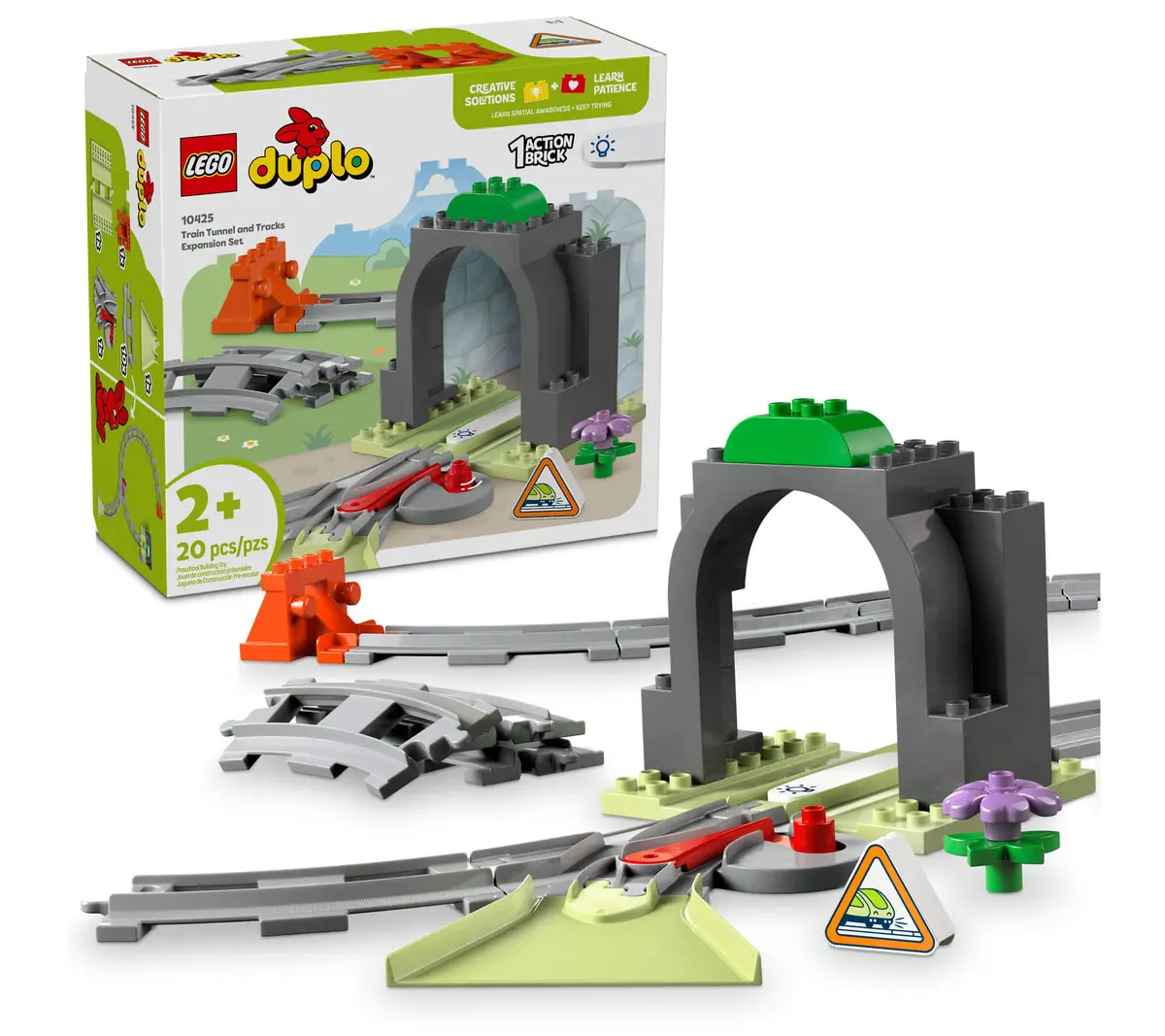 Lego Duplo Town Train Tunnel And Tracks Expansion Set 10425 1
