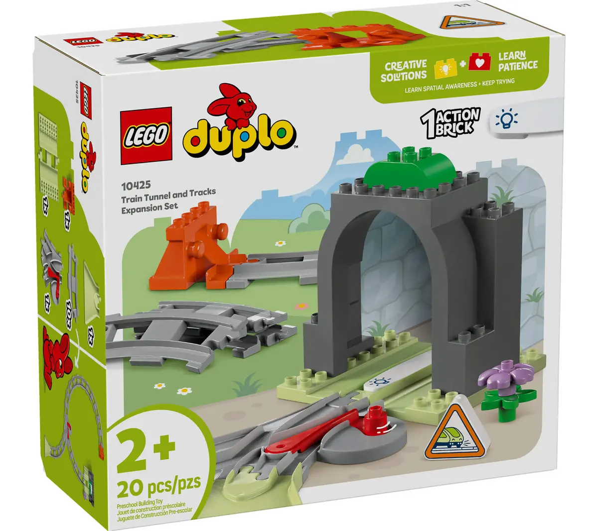 Lego Duplo Town Train Tunnel And Tracks Expansion Set 10425 2