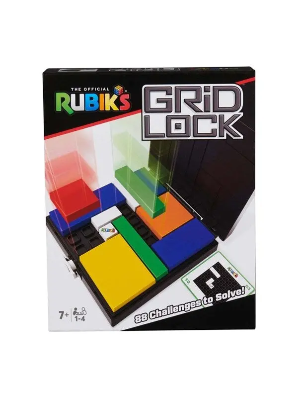 Rubik's Cube Gridlock Colorful Puzzle Challenge Game 1