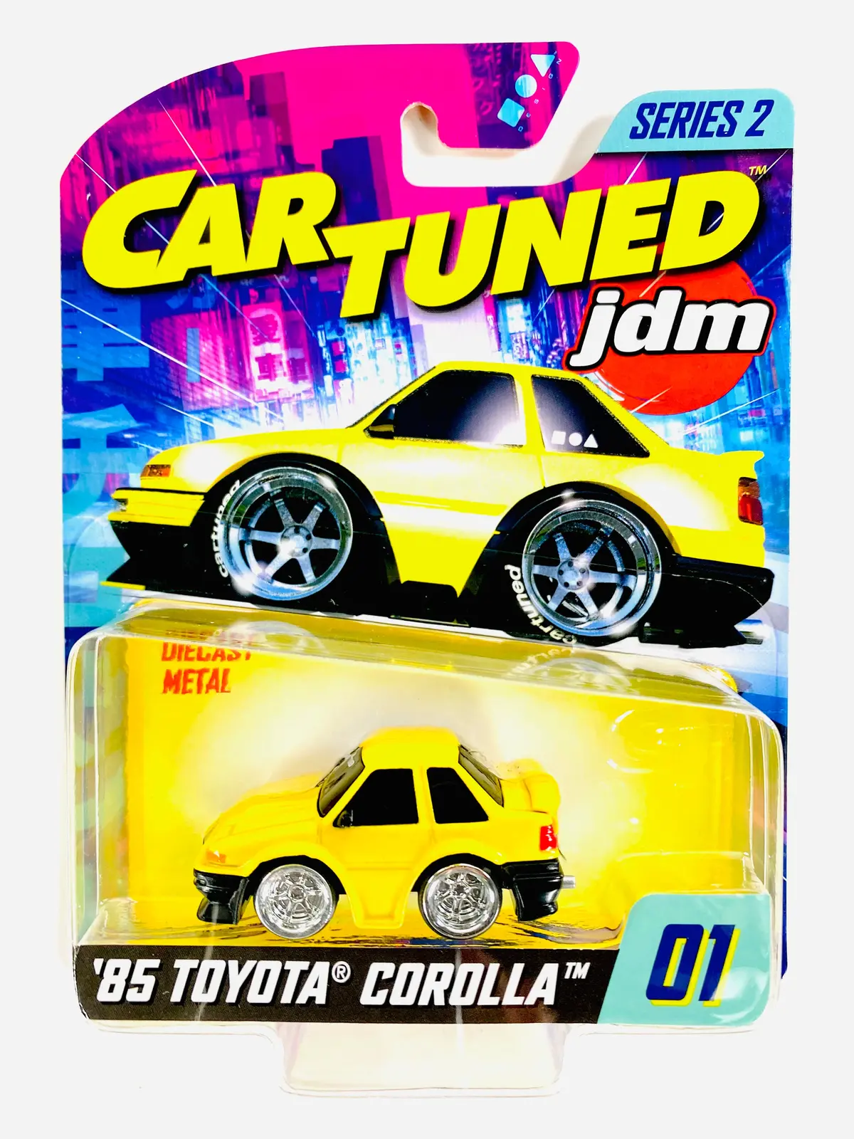 Cartuned  Series 2 Jdm Tuners 1985 Toyota Corolla (Ae86) Coupe #01 1