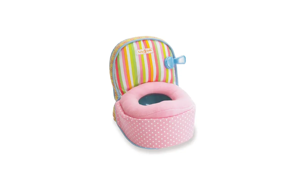 Manhattan Toy Baby Stella Fabric Potty Chair For Dolls 1