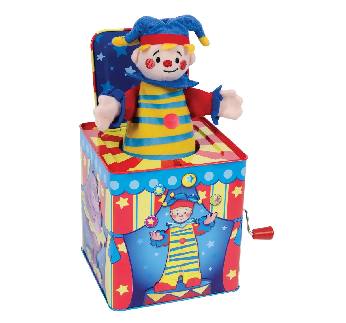 Schylling Silly Circus Jack-In-The-Box ‚Äì Colorful Clown Surprise 1