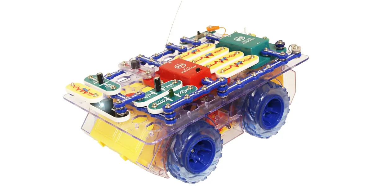 Elenco Snap Circuits Snap Rover - Wireless Remote Controlled Educational Toy 1