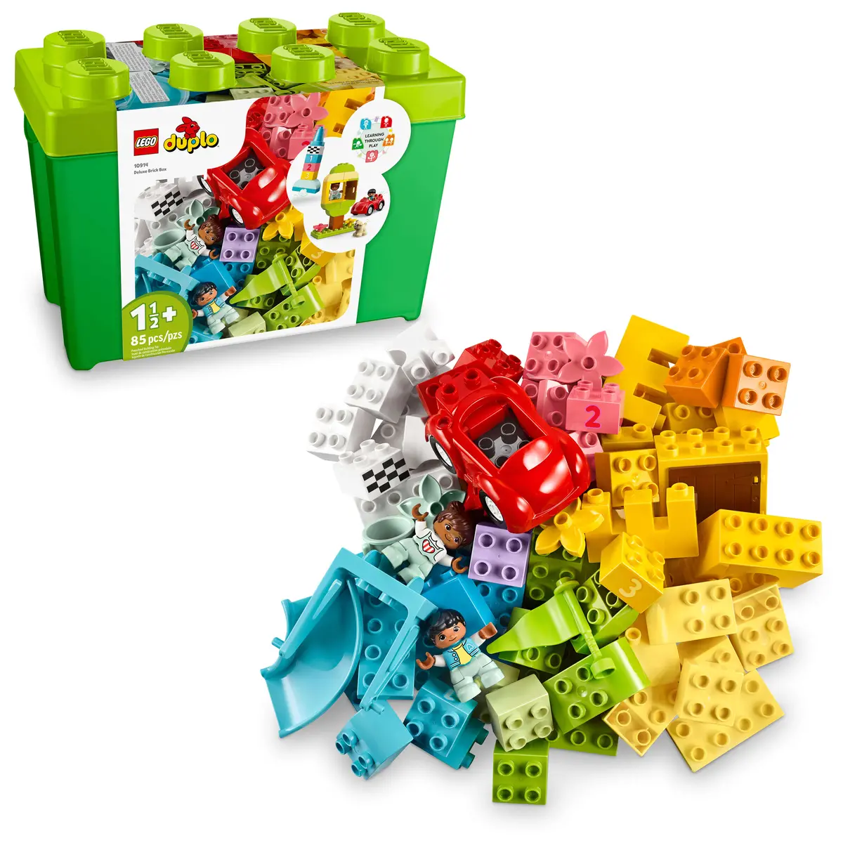Lego Duplo Classic Deluxe Brick Box 10914 - 85 Piece Building Toy 1