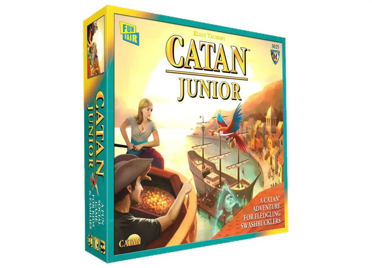 Catan Junior Pirate-Themed Strategy Board Game 1