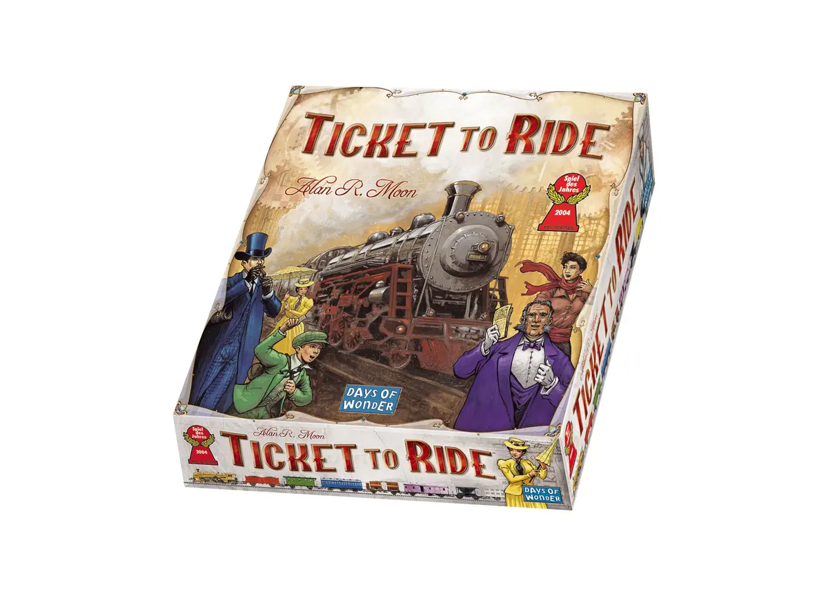 Ticket To Ride North American Adventure Board Game 1